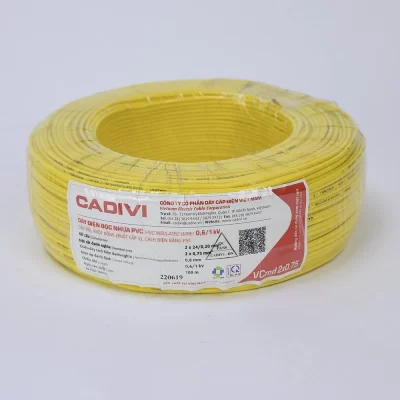 Dây điện mềm Cadivi Vcmd 2x0.75 mm2 Bình Dương