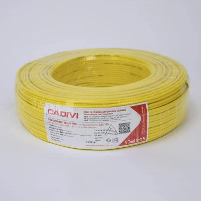 Dây điện mềm Cadivi Vcmd 2x2.5 mm2